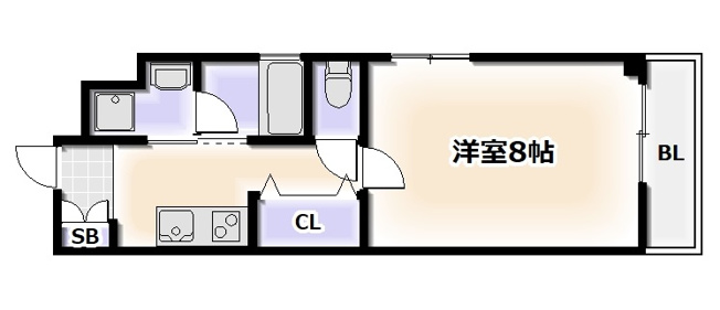 【間取り】 | CITY SPIRE幸町
