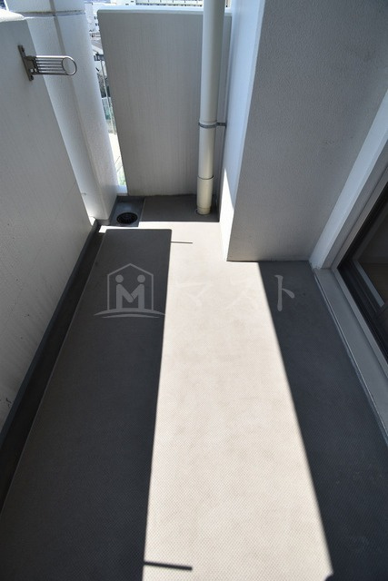 グランド上町のバルコニー