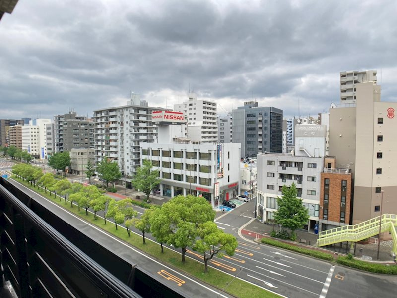 大阪市西区南堀江４丁目の賃貸マンションの展望