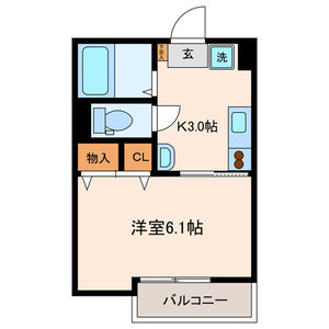 【間取り】 | リバーハイツⅡ