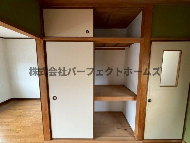 長尾家具町4丁目戸建　賃貸の収納|収納のためのスペースです