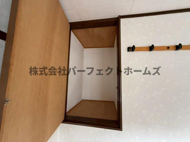 長尾家具町4丁目戸建　賃貸の収納|収納のためのスペースです
