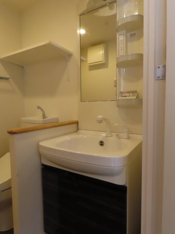 セオリー大阪フルールの独立洗面台