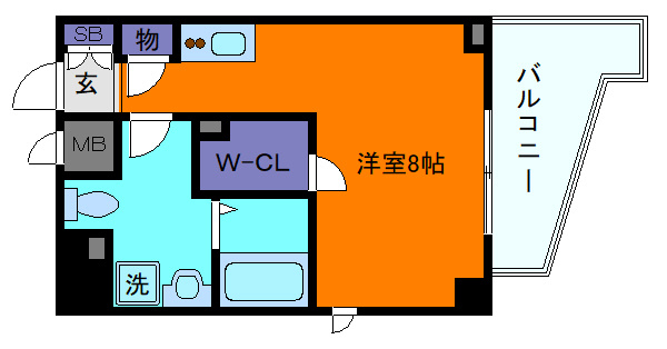 シャロン灘の間取り