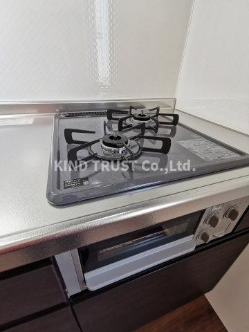 D-room Futaba2のキッチン|コンパクトなキッチンで掃除もラクラク