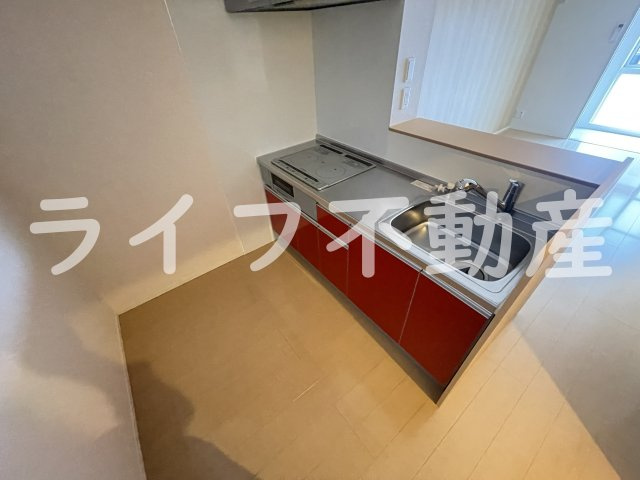 テェルツォラナのキッチン|使いやすいキッチンです