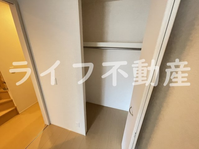 テェルツォラナの収納|収納のためのスペースです