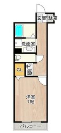 【間取り】 | シティスパイヤ神戸元町2