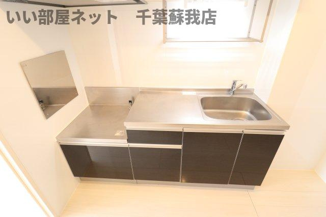セジュールホンダ Ｂのキッチン|きれいなキッチンです