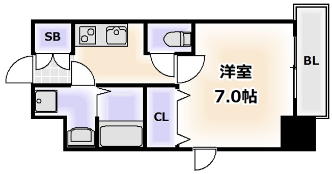 【間取り】 | フォーリアライズ難波シエロ