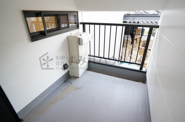 KOYA-BASEのバルコニー