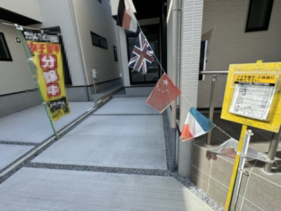 【駐車場】 | 柏市あけぼの２丁目新築戸建【柏第一小学校：6分】 | 2号棟駐車スペース