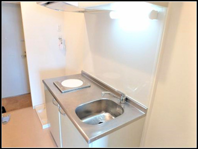 【キッチン】 | キューブ・エス | １口ＩＨコンロ付いてますよ