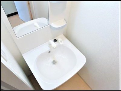 【独立洗面台】 | キューブ・エス | 朝など便利な独立洗面台です