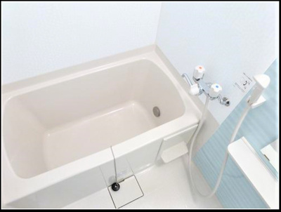 【浴室】 | キューブ・エス | ゆったりお風呂は追い焚きも付いてますよ