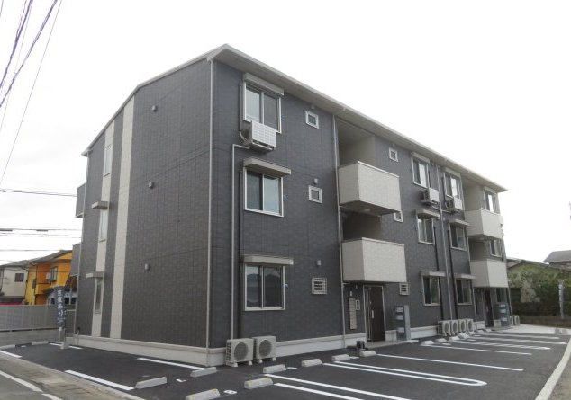 熊本市中央区国府３丁目のアパートの外観