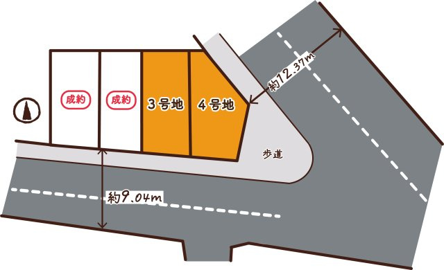 松尾大利町３号地|全４区画分譲地！残り２区画となりました♪