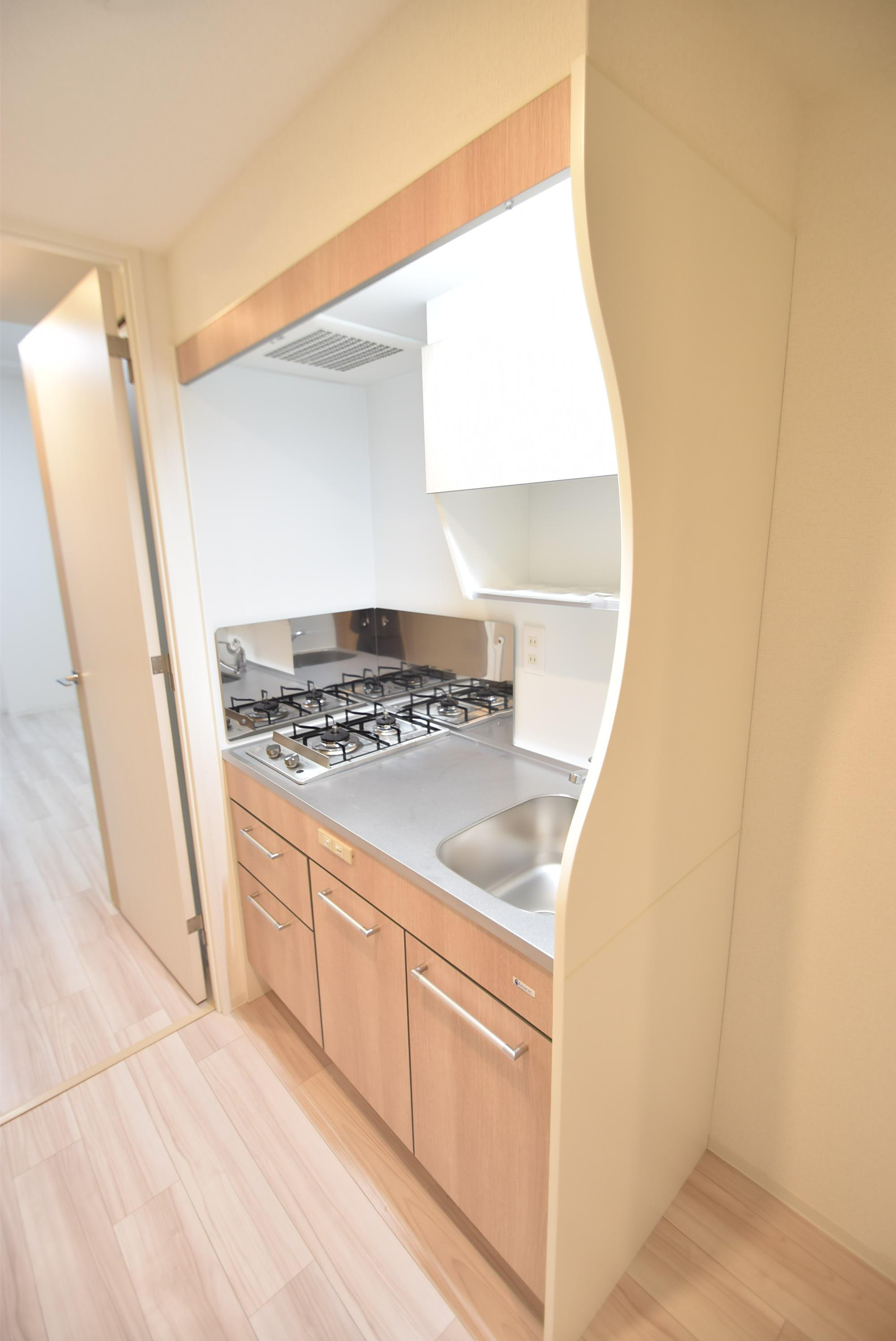 大阪市城東区蒲生１丁目の賃貸マンションのキッチン