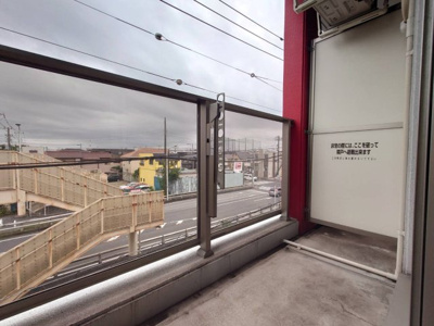 【バルコニー】 | COCOON蘇我 | ※写真は別号室になります。