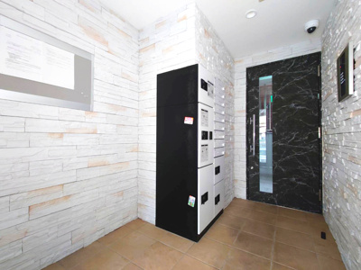 【エントランス】 | COCOON蘇我 | オートロック＆宅配ボックス