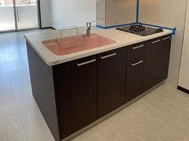 【キッチン】 | COCOON蘇我 | ※写真は別号室になります。