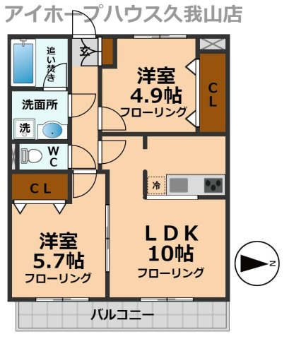 【間取り】 | フィオーレスパッチオ