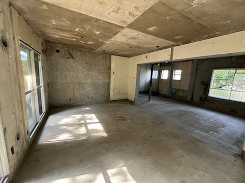 三田橋ポケットのロビー