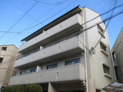 【外観】 | マンションシャルム | 外壁タイル張りのお洒落なマンションです