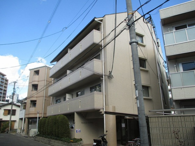 【外観】 | マンションシャルム | 外壁タイル張りのお洒落なマンションです