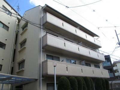 【外観】 | マンションシャルム | 外壁タイル張りのお洒落なマンションです