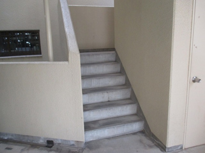 【その他共用部分】 | マンションシャルム | 共用階段です