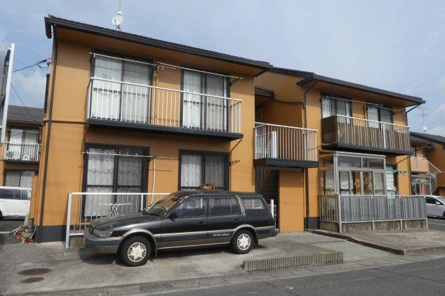 倉敷市大島のアパートの外観
