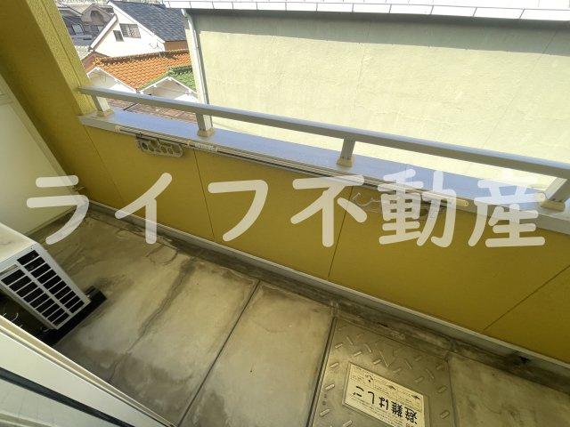 ニシシンヴィレッジのバルコニー|バルコニーがあります