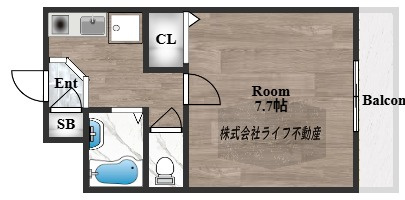 ニシシンヴィレッジの間取り