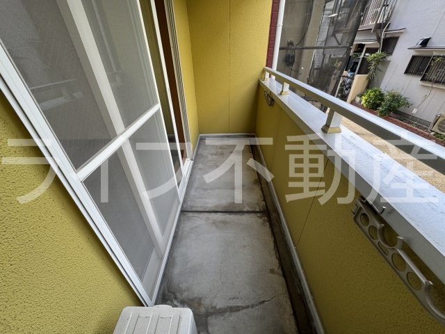 ニシシンヴィレッジのバルコニー|陽当たり良好なバルコニーです