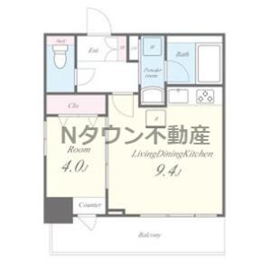 【間取り】 | ラ・プレス新栄 | 間取りです。