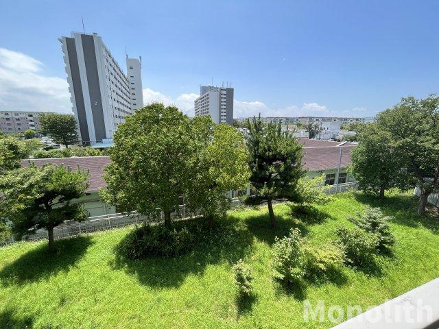 鶴山台7号棟の展望