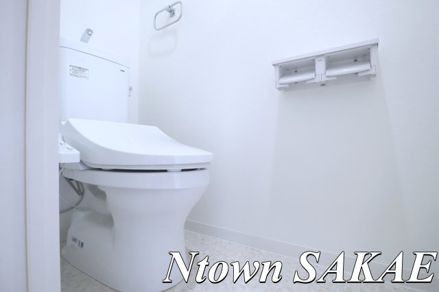【トイレ】 | ラ・プレス新栄 | 清潔感のあるトイレです