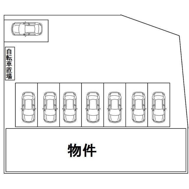 クレセントＫＡＺＵの駐車場