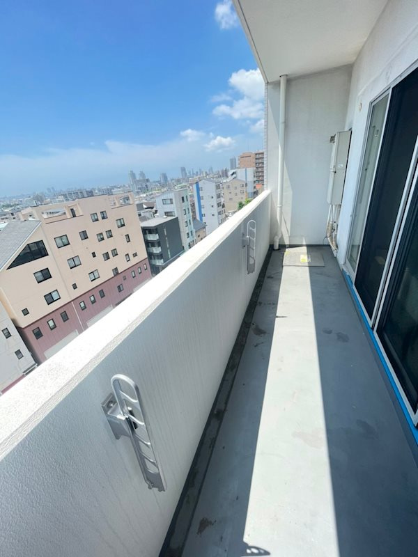 レシア六甲のバルコニー