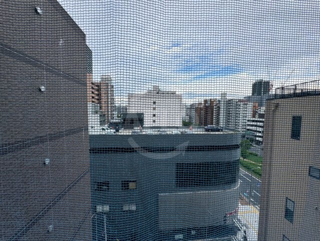 ペルル西長堀　堀江小学校の展望|ペルル西長堀　眺望