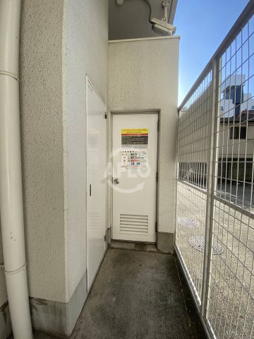 南市岡港友マンション　南市岡小学校区のその他共用部分|南市岡港友マンション　ゴミ置き場