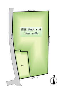 【土地図】 | 【JINSEI】中妻町事業用地　住宅・AP・事務所等にも多用途対応！
