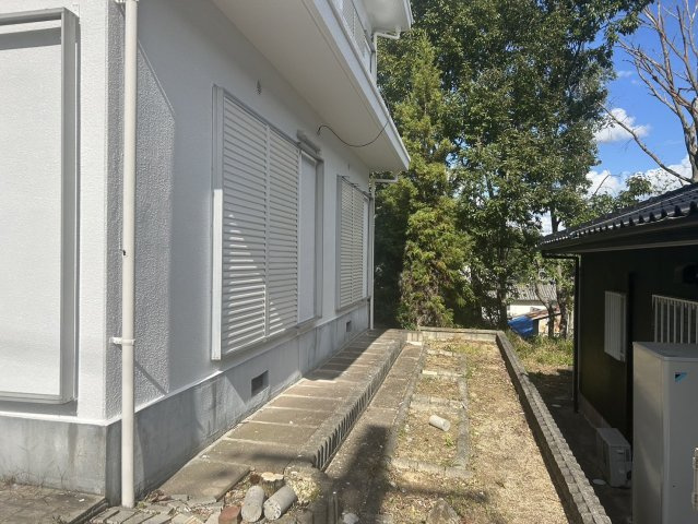 西脇市野村町　戸建の庭