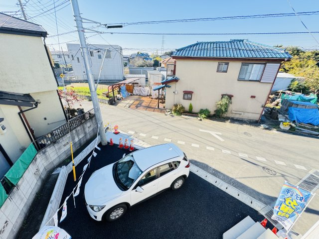 柏市塚崎新築戸建（塚崎第15）の展望|バルコニーより道路側眺望