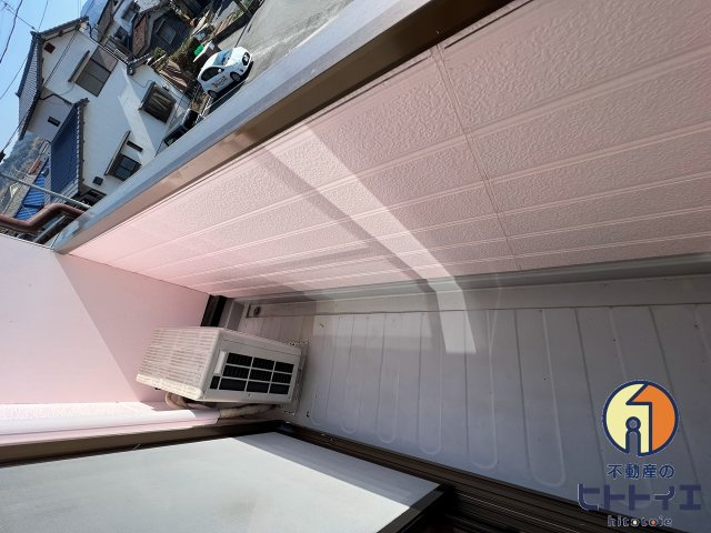 レーヴシャトーのバルコニー