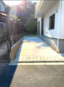 三鷹市大沢1丁目・新築戸建の駐車場|カースペース2台♪