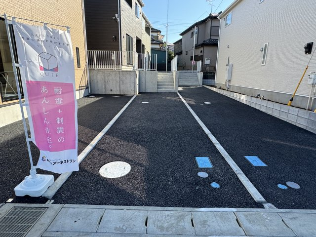 柏市塚崎新築戸建（塚崎第15）の駐車場|5号棟駐車スペース・縦列２台駐車可