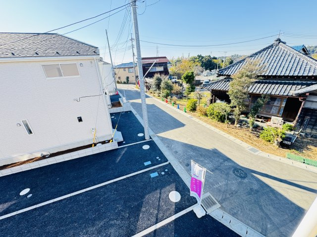 柏市塚崎新築戸建（塚崎第15）の展望|バルコニーより道路側眺望