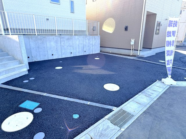 柏市塚崎新築戸建（塚崎第15）の駐車場|7号棟駐車スペース・並列２台駐車可